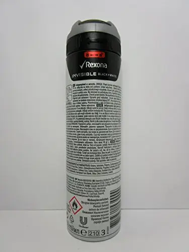 Rexona Men Invisible on Black & White Clothes Deospray 150 Ml