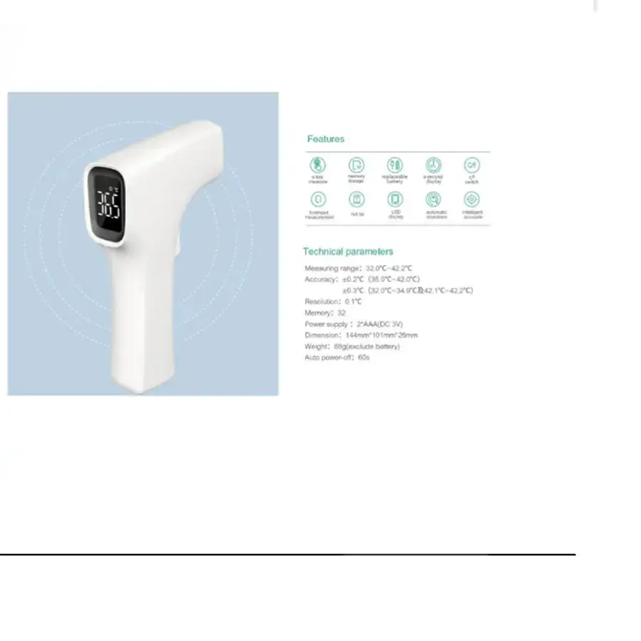 BBLOVE Non-contact Infrared Thermometer (6953775658034)