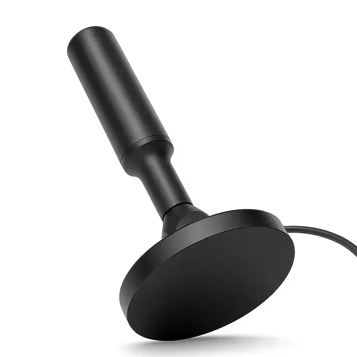Qoltec Indoor DVB-T2 TV antenna with signal amplifier and magnetic base | 4K | 28dBi | 5m