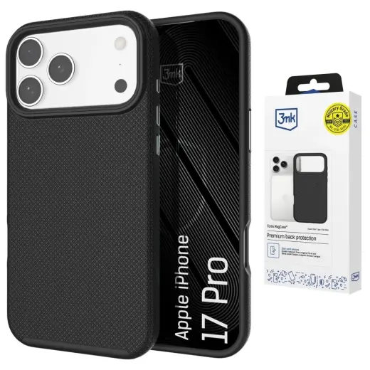 3MK Fortis MagCase telefoni ümbris MagSafe toega iPhone 17 Pro