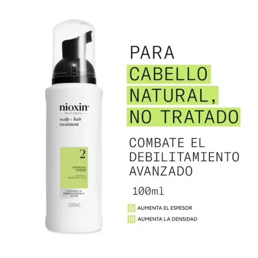 Nioxin System 2 - Densifying Serum - Natural Hair with Advanced Weakening 100ml