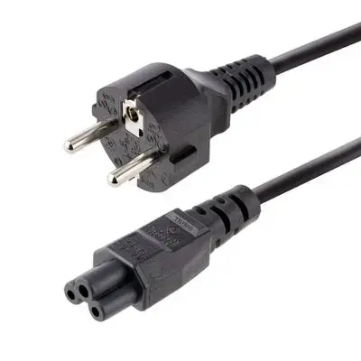 StarTech.com Laptop Charging Cable - CEE 7|7 Schuko to C5 - 2 m