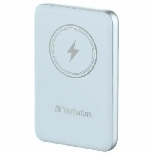 Verbatim Charge'n'Go внешний аккумулятор (powerbank) | 10000 mAh | 20W | USB-C, MagSafe | синий