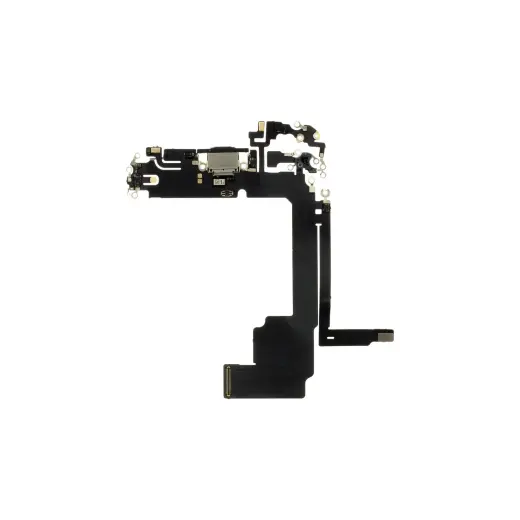 iPhone 15 Pro Max Flex Cable with Charging Connector Black