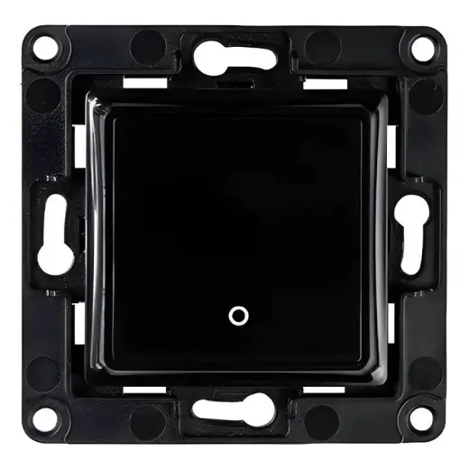 Shelly wall switch 1 button (Black)