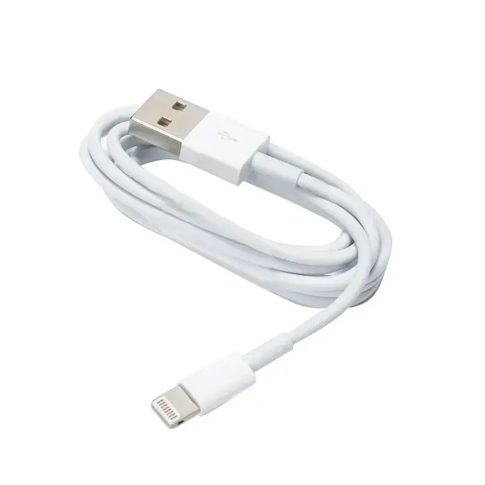 data transfer and charging cable | USB-A to Lightning | 5W | 1.5m | white