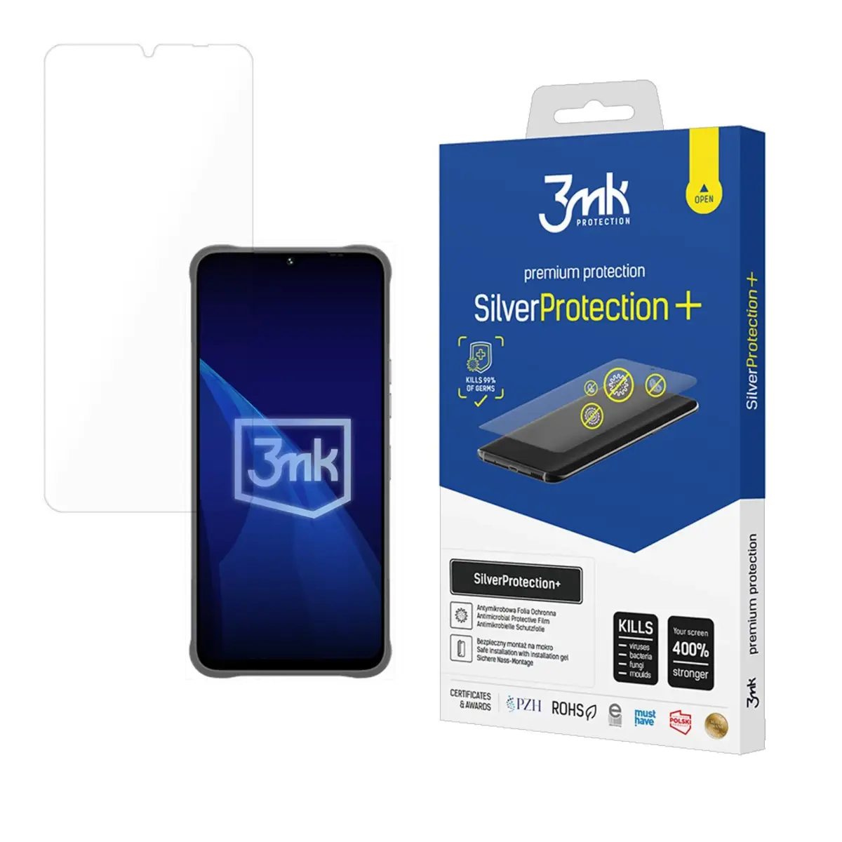 MyPhone Hammer Blade Va 5G - 3mk SilverProtection+