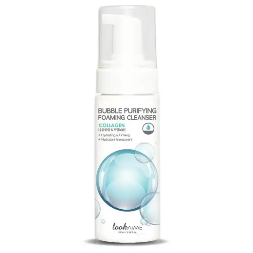 Look At Me, Bubble Purifying, Collagen, Eliminates Impurities, Cleansing Foam, 150 ml