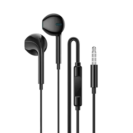Borofone Earphones BM100 Fuente with microphone black