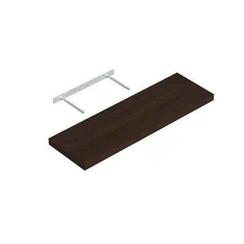 VELANO Shelf FS 795x235 WE brown wenge