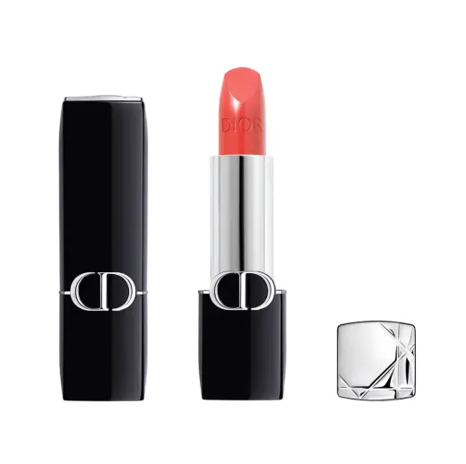 Christian Dior, Dior Rouge, Satin Finish, Cream Lipstick, 540, Silky Coral, 3.5 g