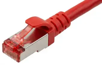 Kabelis Brackton Patch SF/UTP 0.25m CAT 6a Red