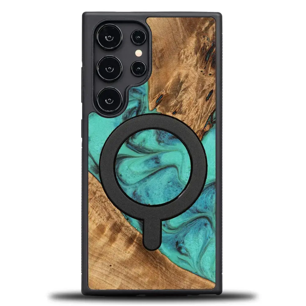 Bewood Unique case for Samsung Galaxy A55 5G Planets Earth with MagSafe