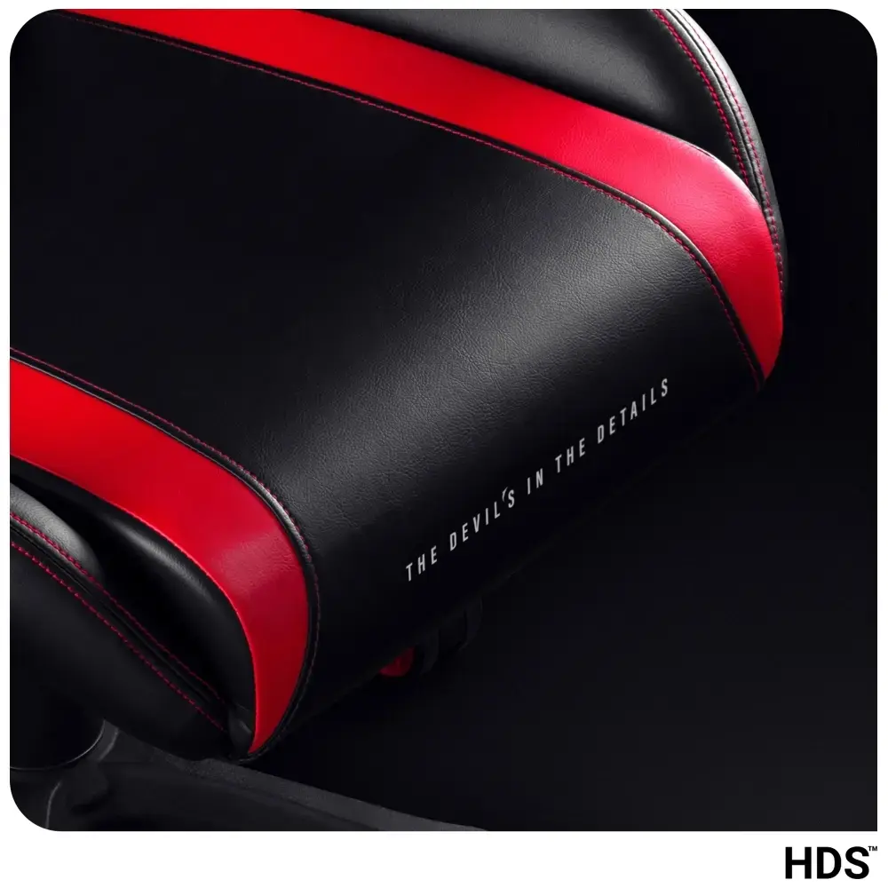 Gaming chair Diablo Chairs X-Horn 2.0 Normal Size black-red