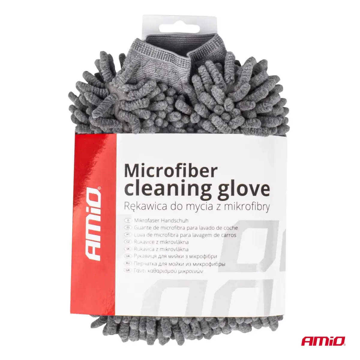 Microfiber cleaning gloves Cwash-09