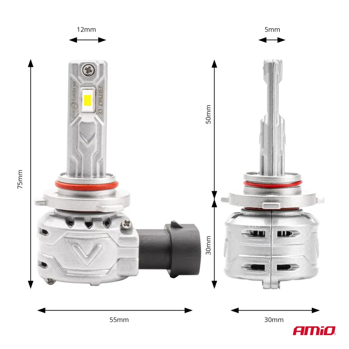 LED Headlights X2 Series HB3 9005/HIR1 9011/H10 AMiO-02975