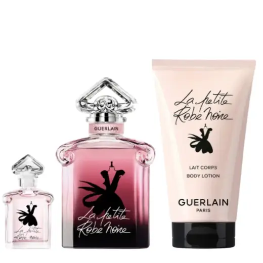 Set Guerlain: La Petite Robe Noire Intense, Eau De Parfum, For Women, 50 ml + La Petite Robe Noire Intense, Eau De Parfum, For Women, 5 ml + La Petite Robe Noire Intense, Hydrating, Body Lotion, 75 ml