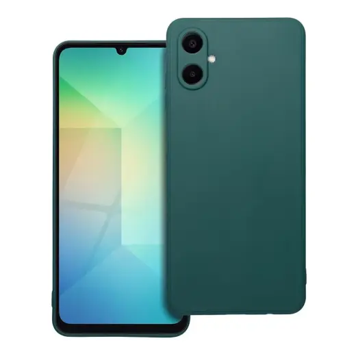 MATT telefono dėklas Samsung Galaxy A06 (A065) žalias