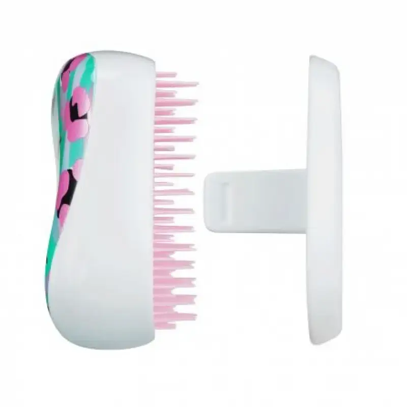 Tangle Teezer, Compact Styler, Detangler, Hair Brush, Pink Aqua