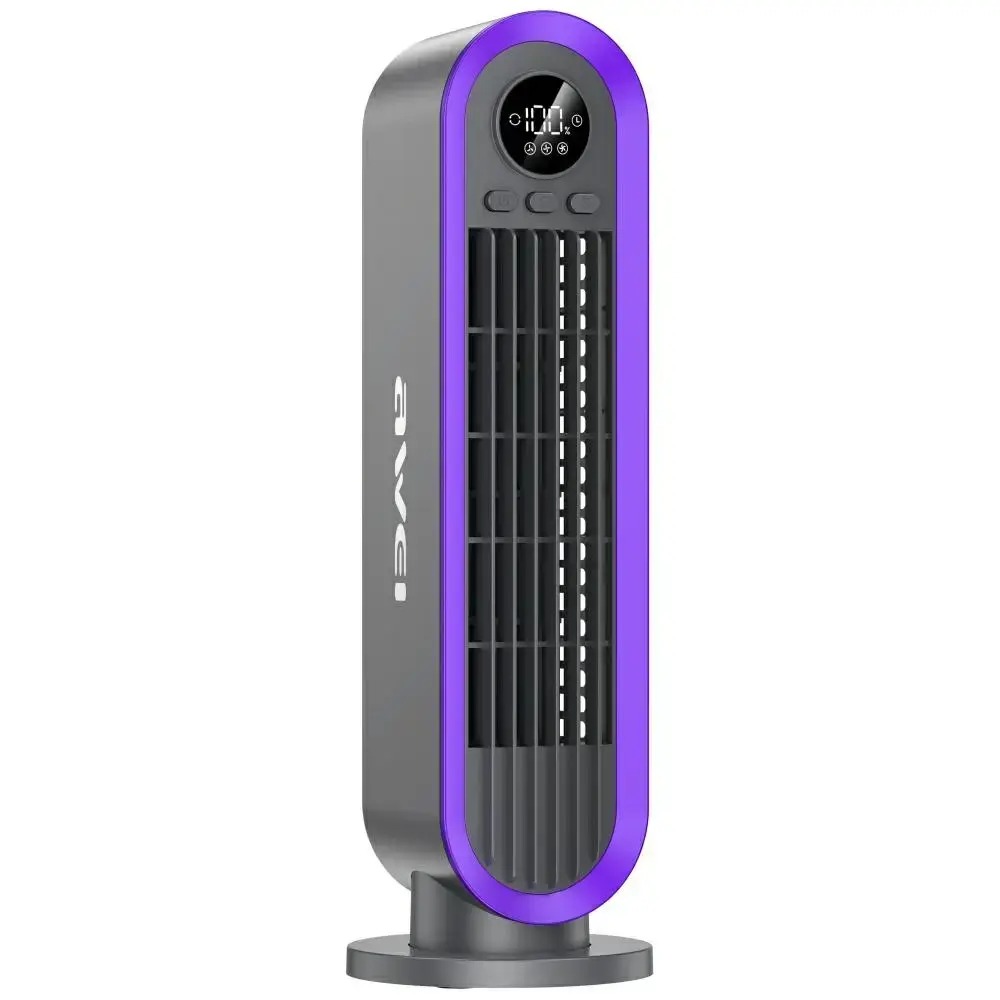 AWEI F52 3600mAh column fan grey