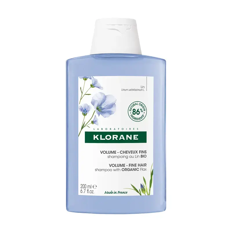 Klorane Lino BIO Volume Shampoo for Fine Hair 200ml