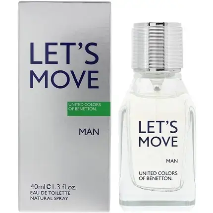 Benetton Let's Move (EDT) tualettvesi meestele 40 ml