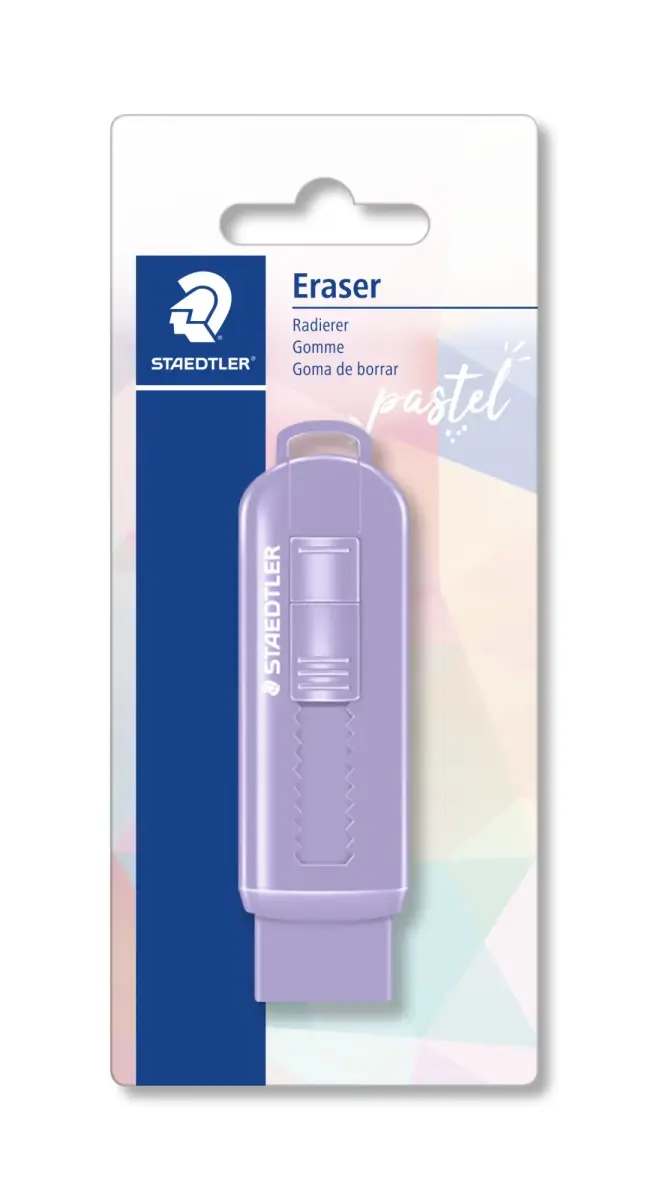 Dzēšgumija STAEDTLER Pastel, dažādas krāsas