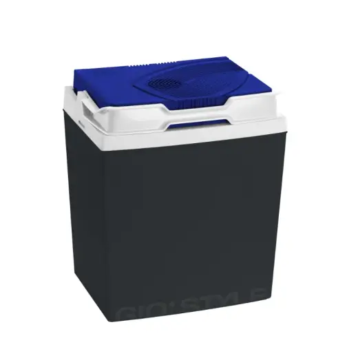 Aukstuma kaste elektriskā Brio 26 / 12V asorti tumši pelēka-sarkana/zila