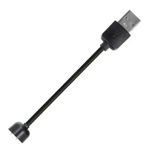 Cable USB A for charging XIAOMI Mi Band 5 / Mi Band 6 0,15 m black