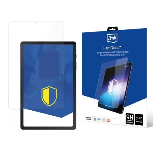 9H 3mk HardGlassâ¢ glass on Samsung Galaxy Tab S6 Lite 2020 | 2022