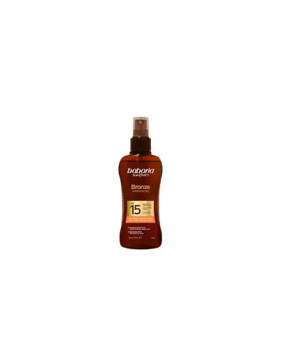 Babaria Sol Bronze Aceite Protector Solar Spray Spf15 100ml