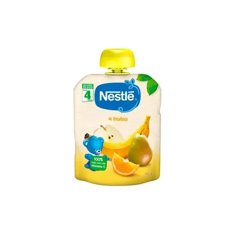 Nestle 3x Nestlé 4-Fruit Puree 90g