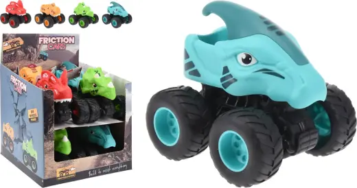 Toy Car Dinosaur 11cm, 4 types