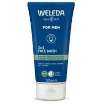 2in1 Face Wash for Men - Cleansing gel for face and beard.