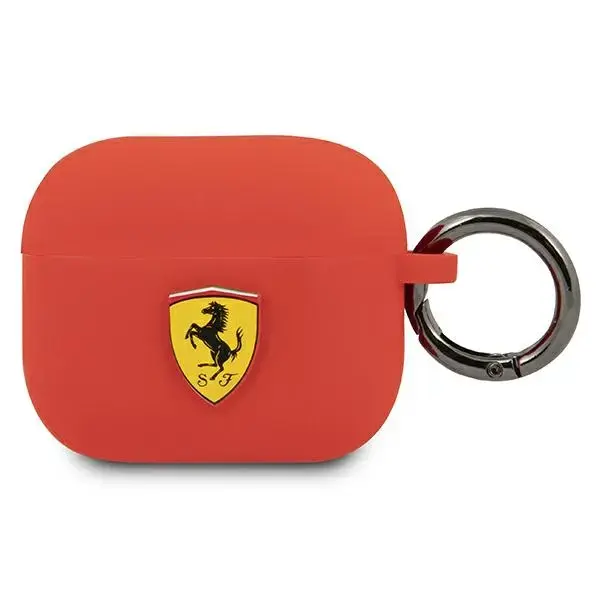 FERRARI FEA3SILRE AirPods 3 cover, red/red, silicone
