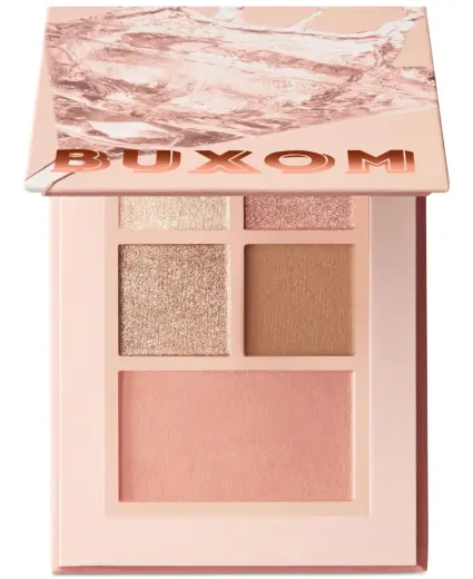 Buxom, Straight Up, Eyeshadow Palette, 5 Shades, 6.5 g