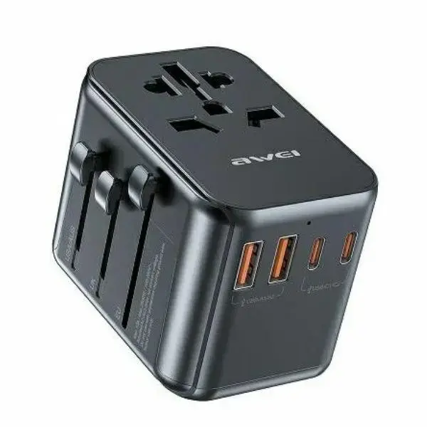 AWEI C-39 tīkla lādētājs | 35W | GaN | USB-C, USB-A