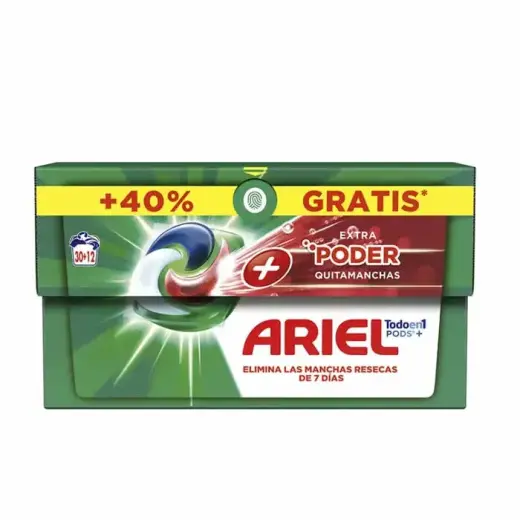 Ariel Pods Extra Stain Removal Power 3-in-1 Detergent 42 Capsules