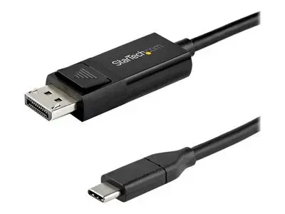 StarTech.com 6ft (2m) USB C to DisplayPort 1.4 Cable 8K 60Hz|4K - Reversible DP to USB-C or USB-C to DP Video Adapter Cable HBR3|HDR|DSC - USB | DisplayPort cable - 2 m