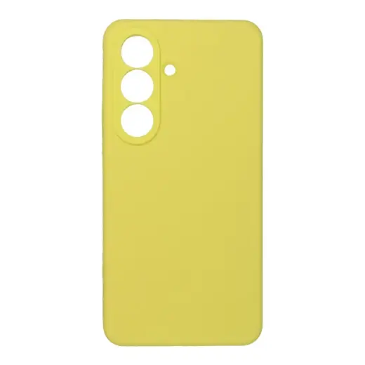 Silicone 2mm phone case for Samsung Galaxy S26 (S942) yellow