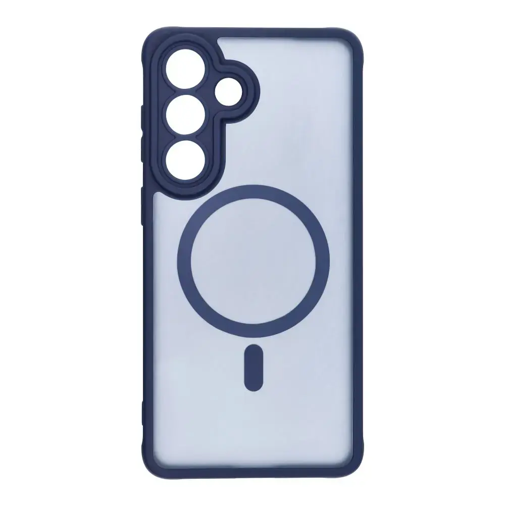 Full Matte Mag maciņš ar MagSafe atbalstu telefonam Samsung Galaxy S26+ (S947) zils