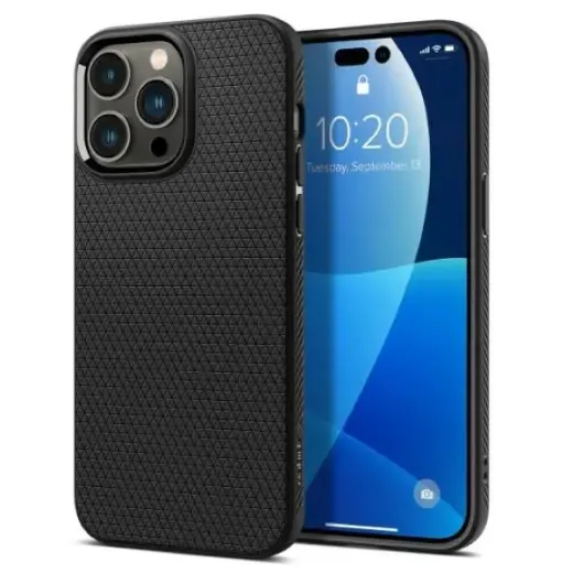 Spigen Liquid Air iPhone 14 Pro Max 6,7" czarny|matte black ACS04813
