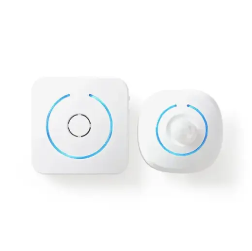Motion Detection Alarm, battery powered, transmitter + receiver, 6x AA /LR6, 85dB, 6m