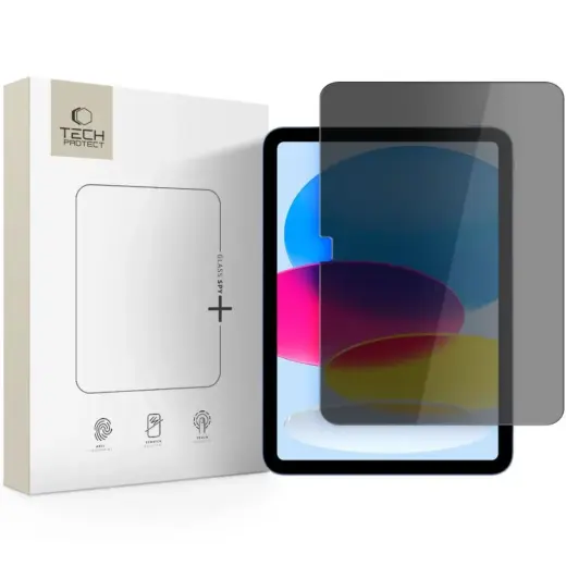 SZKŁO PRYWATYZUJĄCE TECH-PROTECT GLASS SPY+ IPAD 10.9” 10 | 2022 | 11” 11 | 2025 PRIVACY