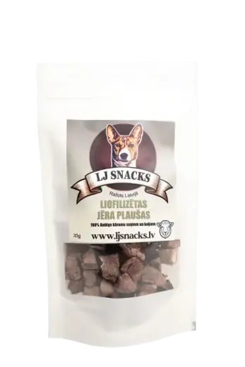 LJ Snacks Freeze-Dried Lamb Lungs 35 g