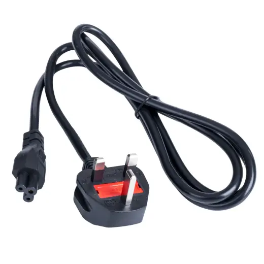 Power Cable Akyga AK-AG-02A British CCA BS 1363 (Type G) | IEC C5 1.5m UK
