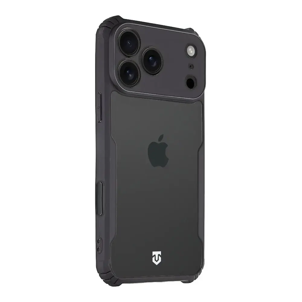 Tactical Quantum Stealth Cover for Apple iPhone 17 Pro Max Clear|Black