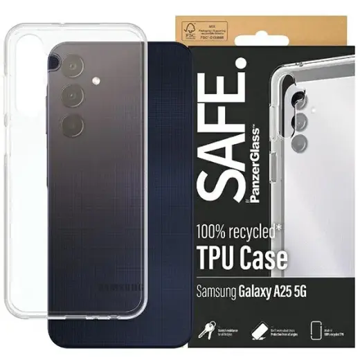 SAFE by PanzerGlass Sam A25 5G Hardcase przezroczysty|transparent SAFE95683