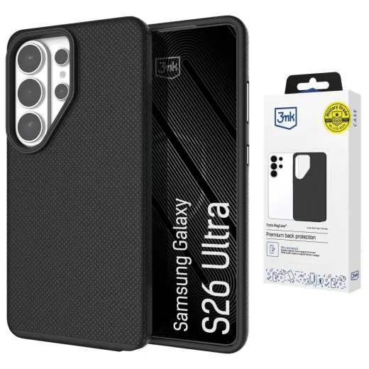 3MK Fortis MagCase telefoni ümbris MagSafe toega Samsung Galaxy S26 Ultra (S948)