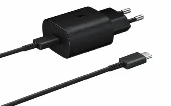 Samsung EP-TA800 travel charger | 25W | USB-C | with USB-C cable included | black